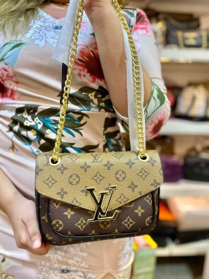 Louis_vuitton_lv passy monogrampremium quality shoulder bag with og box & dust bag premium quality