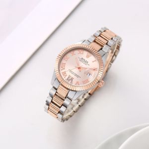 Role_x Oyster perpetual Date just 2Ton-Copper-Pink