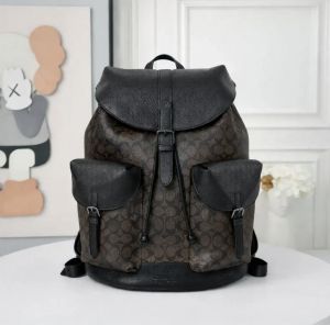 Coach_909_CB_Coffee-Black_Warner_Signature_Large_Backpack_With_DustCover_CarryBag