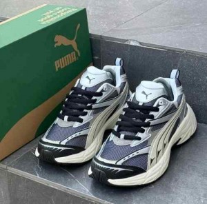 Pumaa Morphic Retro Cream Black