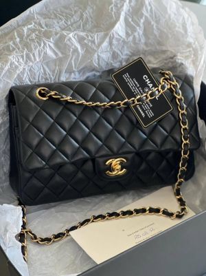 CHANEL_CLASSIC_JUMBO_FLAP_SHOULDER_BAG_WITH_OG_BOX_DUSTBAG_CARDS_TAGS_ETC