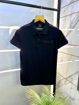 Sale Aston Martin Hacket t Black Polo Premium Collar Neck T-shirt F2875-B2