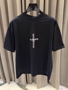 All Saint Oversized Black Tshirt