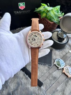 Tag_ cr7 brown gold all chronograph working w145