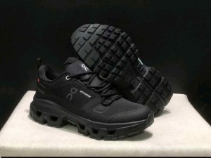 On Cloudrock Low Waterproof All Black