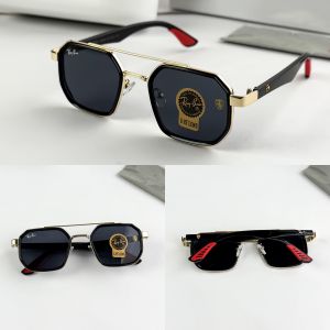 RAYBAN GOLD BLACK 09