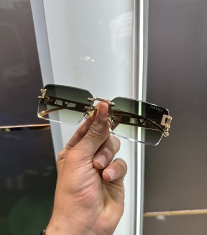Versace Rimless Premium Sunglass