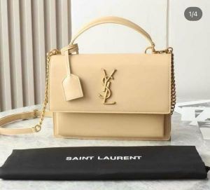 Ysl sunset in matte finish leather premium quality with box 679