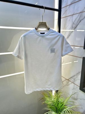 Arman_i Exchange White Premium Round Neck Polo T-shirt F3283-WH