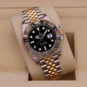 ROLE.X GMT MASTER GOLD TWO TONE BLACK 003