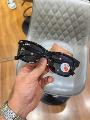 Rayba-n 7701 Black/Blue Ultimate Luxury Shade With Original Packaging