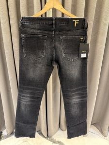 Tom For_d Denim Charcoal Black Jeans