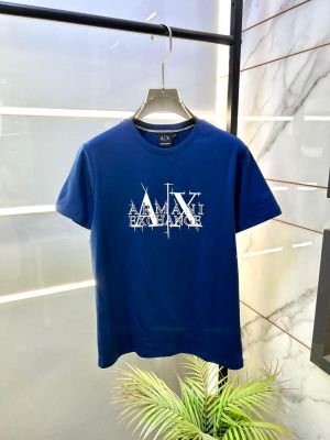 Emporio Arman_i Blue Premium Round Neck T-shirt F3464-BU