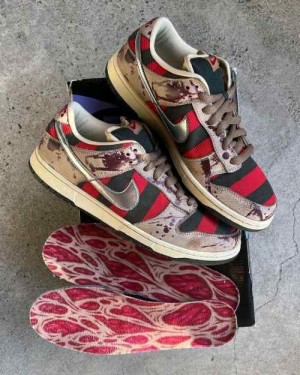 Nikee Dunk Low Pro Sb Freddy Krueger