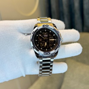 FOSSI L BRONSON BROWN GLASS AUTO