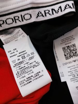 Sale Emporio Arman_i Red Polo Premium Collar Neck T-shirt F2922-RE