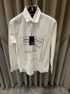 Arman_i EXCHANGE WHITE LOGO PRINTED SHIRT PREMIUM QUALITY STORE ARTICLE