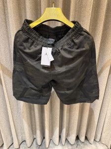 AIR JORDAN BLACK GREEN CAMOUFLAGE SHORTS PREMIUM QUALITY 