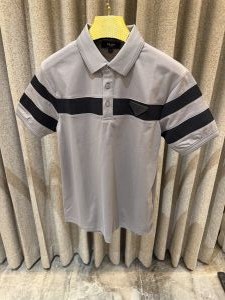 Prad_a Grey Black premium Logo polo Tshirt Store Article 
