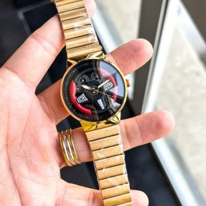 BMW BLACK GOLD MENS WATCH