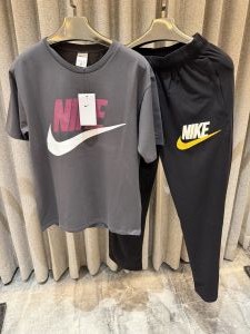 Nik e Grey black Cordset with Track premium