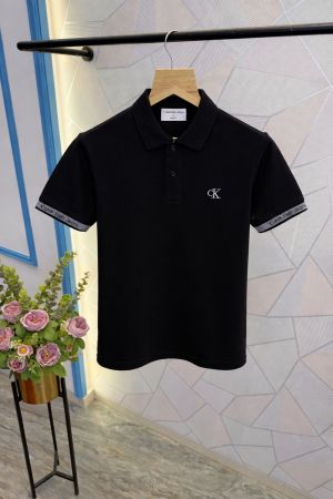 Calvin-Klein Premium Quality Polo T-Shirt Store Article (Black)