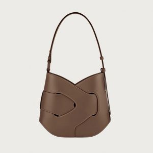 Polene Numero Dix Leather Shoulder Bag 6066