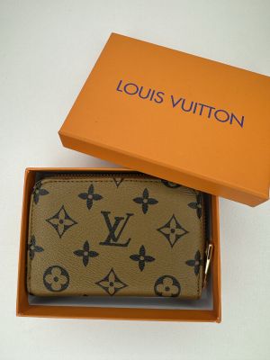 Loui_s vuitton premium wallet with box 88001 (yellow flower)