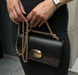 _Coach_eliza_flap_crossbody_bag_with_og_double_box