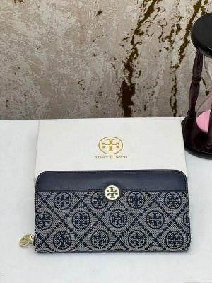 TORY_BURCH_TB_T_MONOGRAM_PREMIUM_WALLET_WITH_BOX_(3039-Blue)