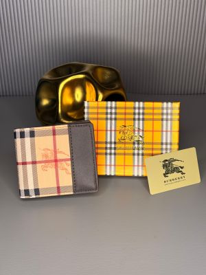 Burberr_y printed with brown leather strap with og box and dust bag 