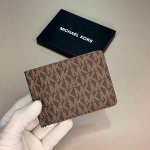 Michae_l kors brown cliper 012 with og box 