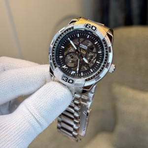 FOSSI L BRONSON AUTOMATIC BLACK