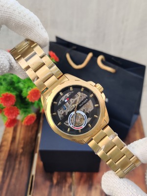 TOMM Y HILFIGER GOLD BLACK
