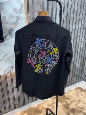 Chrome Hearts Imported Japanese Fabric Very Premium Full Sleeves Shirt MR326