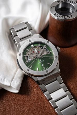 Hublot Classic Fusion Titanium Blue