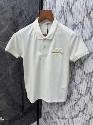Calvin.Klein Imported Fabric Very Premium Polo Neck Tshirt CS329