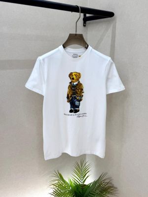 Ralp h Lauren Polo White Premium Round Neck T-shirt F3592-W1