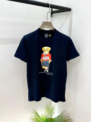 Ralp h Lauren Polo Navy Premium Round Neck T-shirt F3592-N2