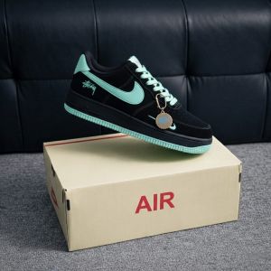 NIK.E AIRFORCE 1 LOW STUSSY TIFFANY BLUE