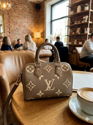 Louis_vuttion_speedy boundoliere premium quality with box