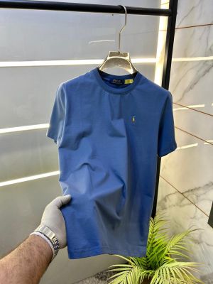 Ralp h Lauren Blue Premium Round Neck Polo T-shirt F3564-BU
