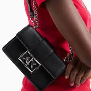 Armani_Exchange_ logo-plaque crossbody bag With Box premium quality