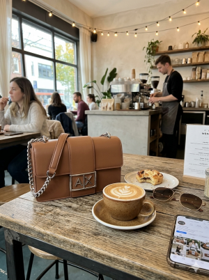 Armani_exchange_ logo-plaque crossbody bag with box 