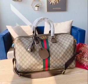Gucci_duffle bag premium quality with dust cover