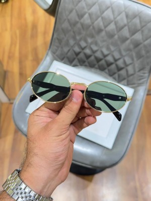 PRADA 8007 gold green with og box