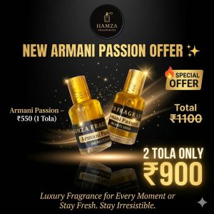 New armani passion offer 