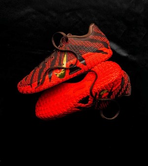 Nikee JA 3 Year Of The Horse Red Black 1088