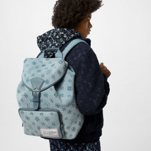 Louis_Vuitton_Montsouris_Cargo_Unisex_Backpack_Mongram_Washed_Denim_High_Qualitu_Backpack_Double_Box_M22534
