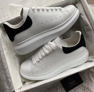 Alexander McQueen White Black Sneakers Premium